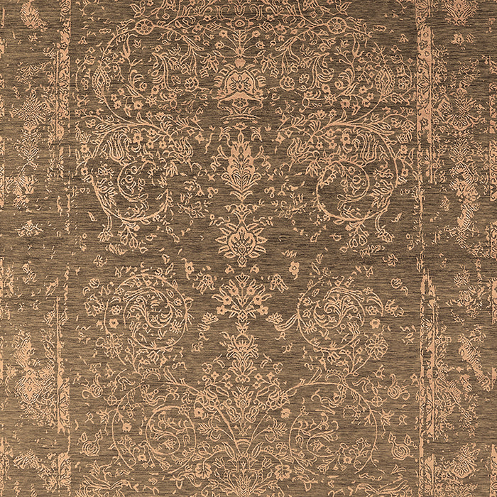 Oriental Brown Industrial Rug, urb2563brn