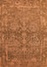 Oriental Orange Industrial Rug, urb2563org