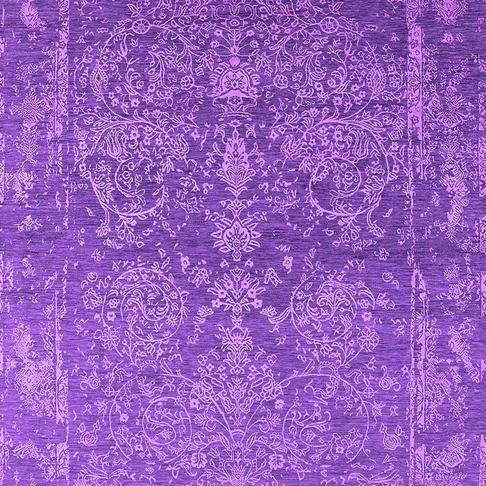 Machine Washable Oriental Purple Industrial Area Rugs, wshurb2563pur