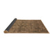 Sideview of Oriental Brown Industrial Rug, urb2563brn