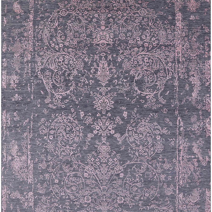 Machine Washable Industrial Modern Dark Gray Rug, wshurb2563