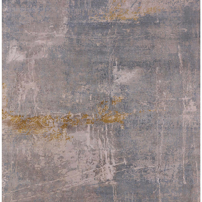 Mid-Century Modern Rose Purple Oriental Rug, urb2564