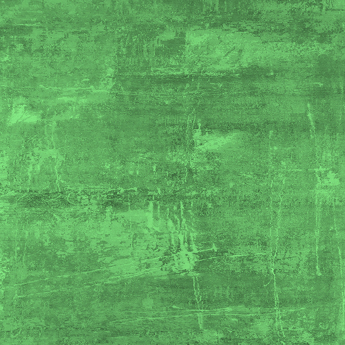Square Oriental Emerald Green Industrial Rug, urb2564emgrn