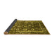 Sideview of Oriental Yellow Industrial Rug, urb2565yw