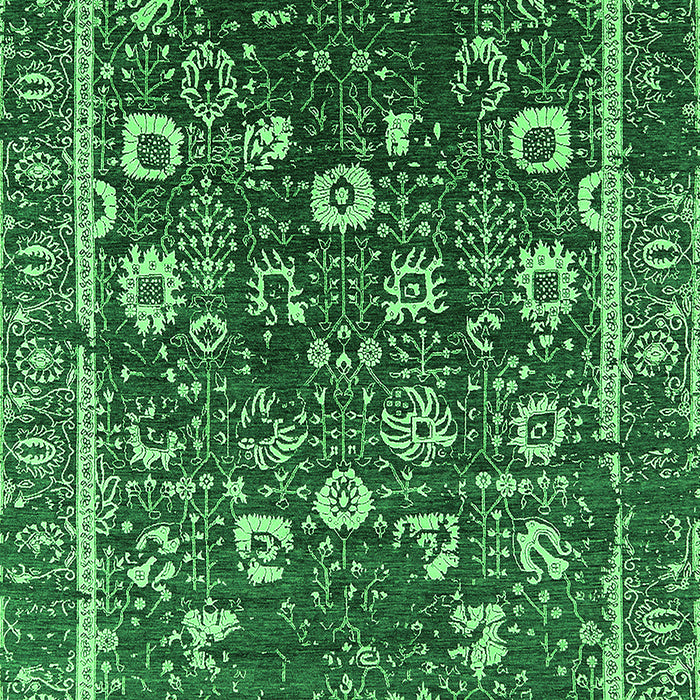 Oriental Green Industrial Rug, urb2565grn