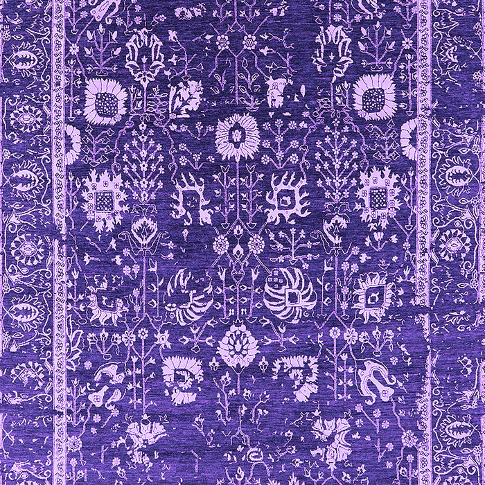 Machine Washable Oriental Purple Industrial Area Rugs, wshurb2565pur