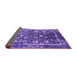 Sideview of Oriental Purple Industrial Rug, urb2565pur