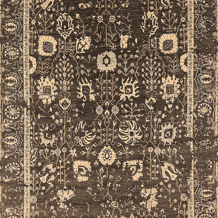 Oriental Brown Industrial Rug, urb2565brn