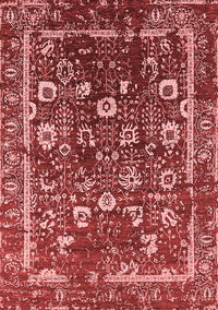 Oriental Red Industrial Rug, urb2565red