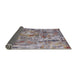 Sideview of Mid-Century Modern Purple Oriental Rug, urb2566