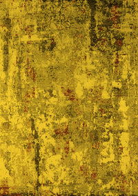 Oriental Yellow Industrial Rug, urb2566yw