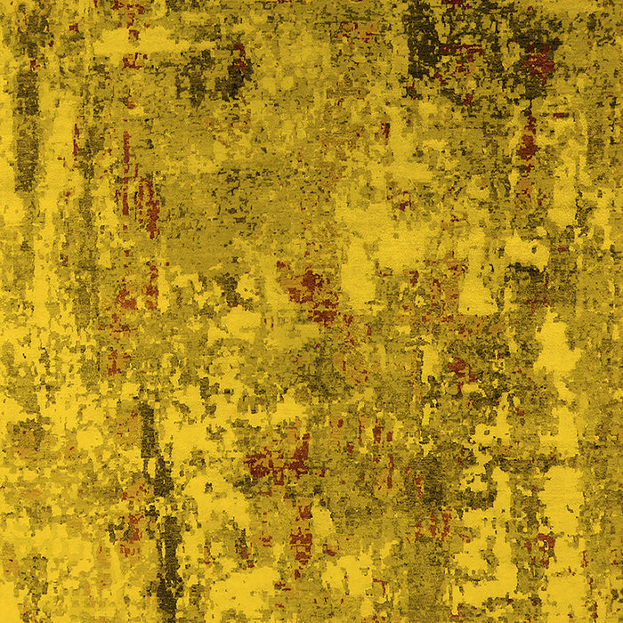Oriental Yellow Industrial Rug, urb2566yw