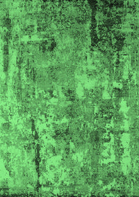 Oriental Emerald Green Industrial Rug, urb2566emgrn