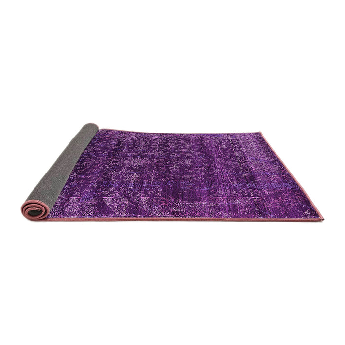 Sideview of Oriental Pink Industrial Rug, urb2567pnk