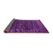 Sideview of Oriental Pink Industrial Rug, urb2567pnk