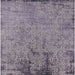 Square Mid-Century Modern Purple Oriental Rug, urb2568