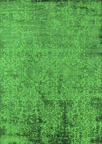 Oriental Green Industrial Rug, urb2568grn