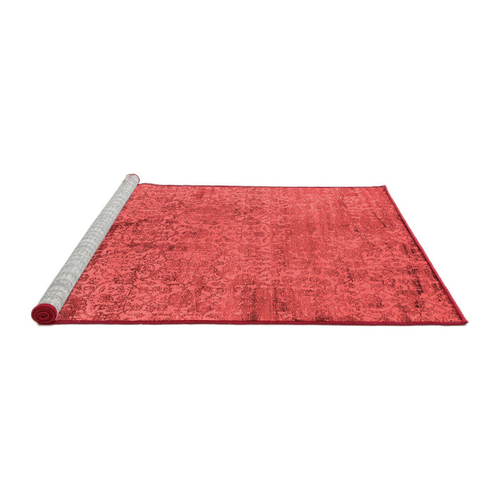 Industrial Red Washable Rugs