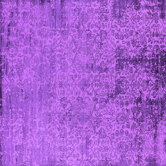 Square Oriental Purple Industrial Rug, urb2568pur