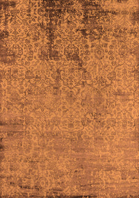 Oriental Orange Industrial Rug, urb2568org