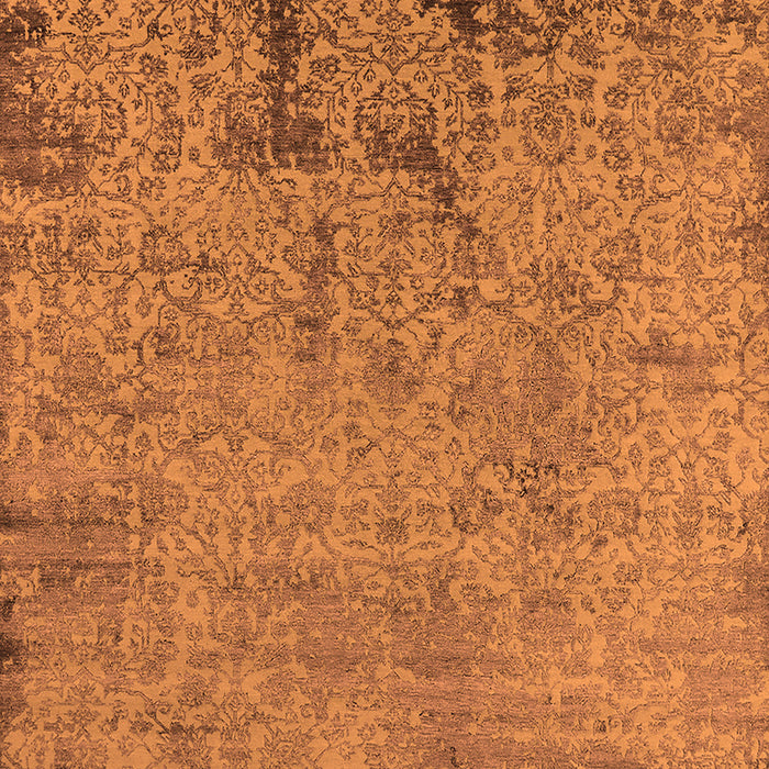 Machine Washable Oriental Orange Industrial Area Rugs, wshurb2568org