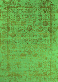 Oriental Green Industrial Rug, urb2569grn