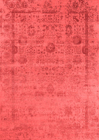 Oriental Red Industrial Rug, urb2569red