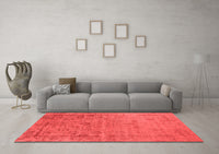 Machine Washable Oriental Red Industrial Rug, wshurb2569red