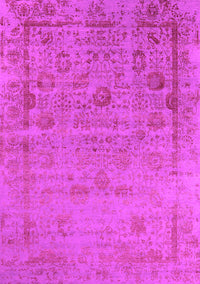 Oriental Pink Industrial Rug, urb2569pnk