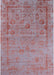 Mid-Century Modern Red Oriental Rug, urb2569