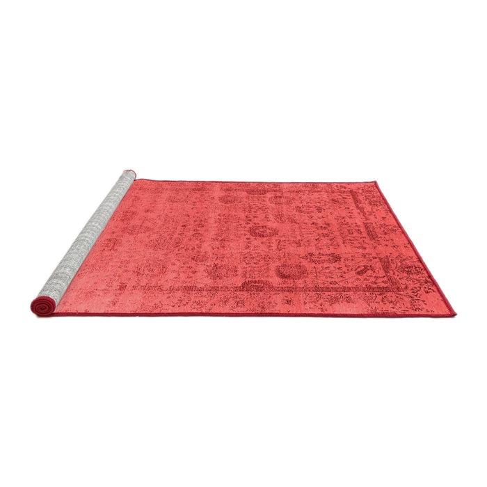 Industrial Red Washable Rugs
