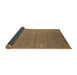 Sideview of Oriental Brown Industrial Rug, urb2570brn