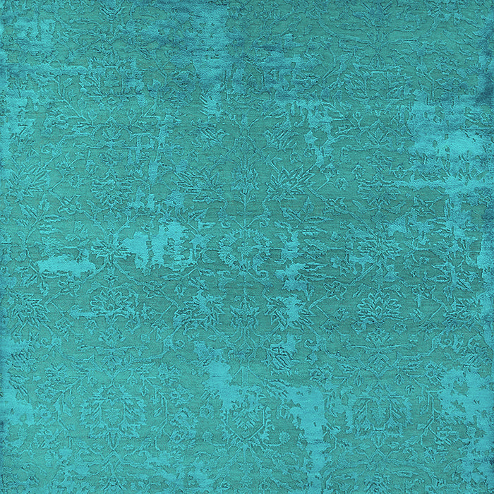 Oriental Turquoise Industrial Rug, urb2570turq