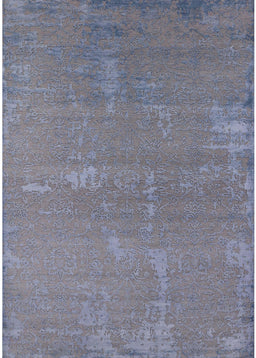 Machine Washable Industrial Modern Lavender Purple Rug, wshurb2570