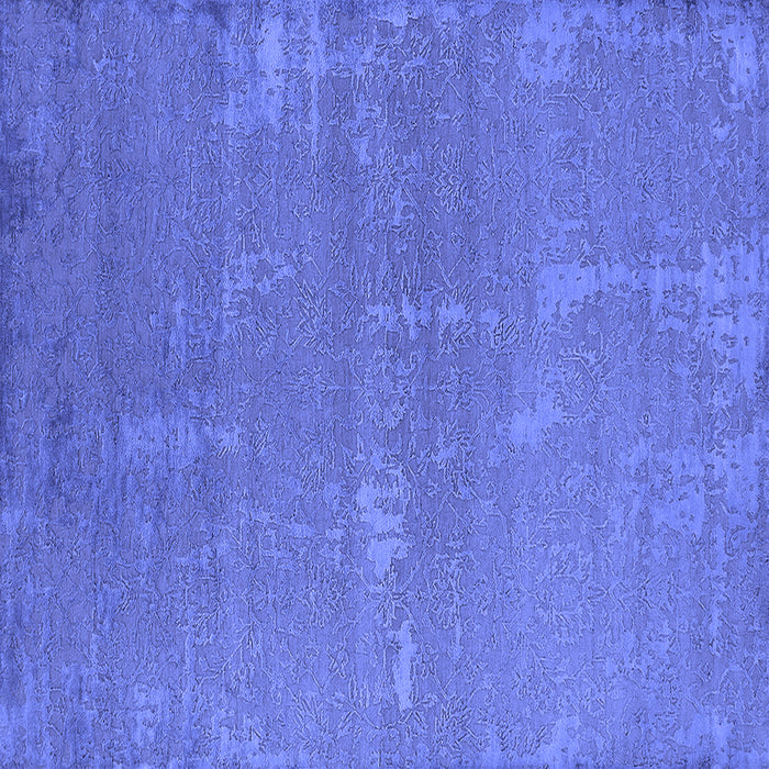 Square Oriental Blue Industrial Rug, urb2570blu