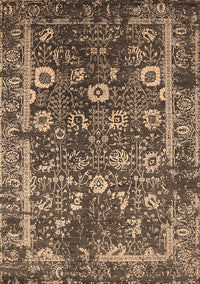 Oriental Brown Industrial Rug, urb2571brn