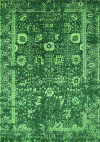 Oriental Green Industrial Rug, urb2571grn