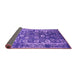 Sideview of Oriental Purple Industrial Rug, urb2571pur