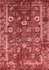 Oriental Red Industrial Rug, urb2571red