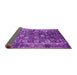 Sideview of Oriental Pink Industrial Rug, urb2571pnk