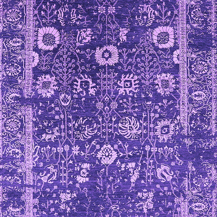Machine Washable Oriental Purple Industrial Area Rugs, wshurb2571pur