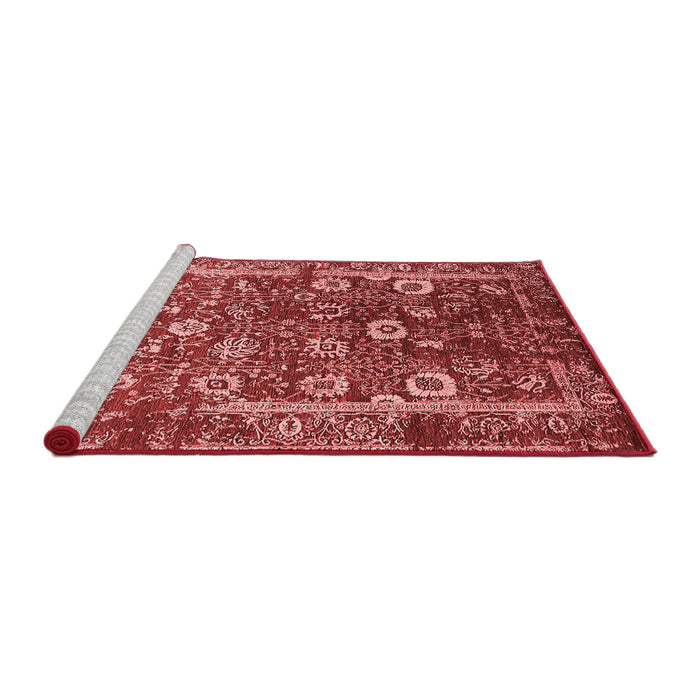 Industrial Red Washable Rugs
