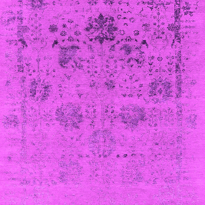 Machine Washable Oriental Pink Industrial Rug, wshurb2572pnk