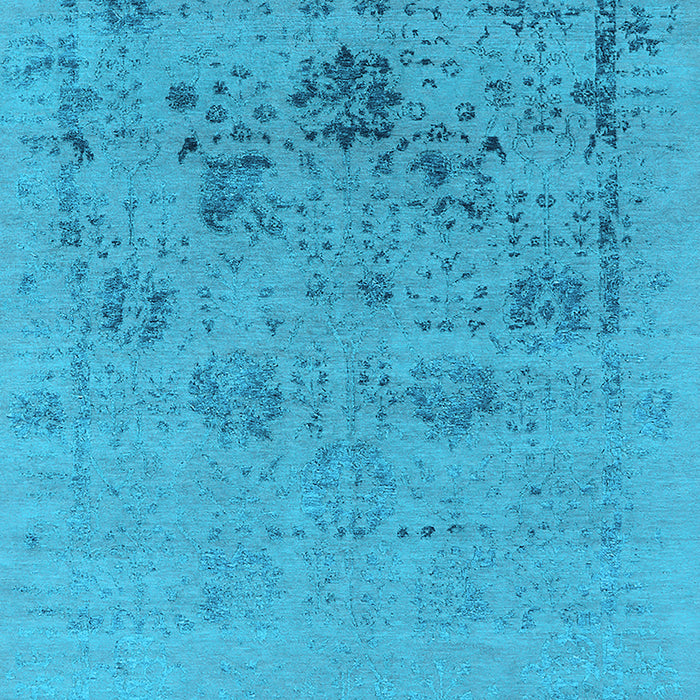 Oriental Light Blue Industrial Rug, urb2572lblu