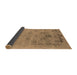 Sideview of Oriental Brown Industrial Rug, urb2572brn