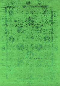 Oriental Green Industrial Rug, urb2572grn