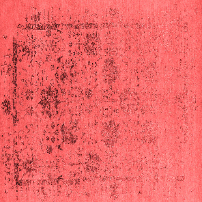 Machine Washable Oriental Red Industrial Rug, wshurb2572red