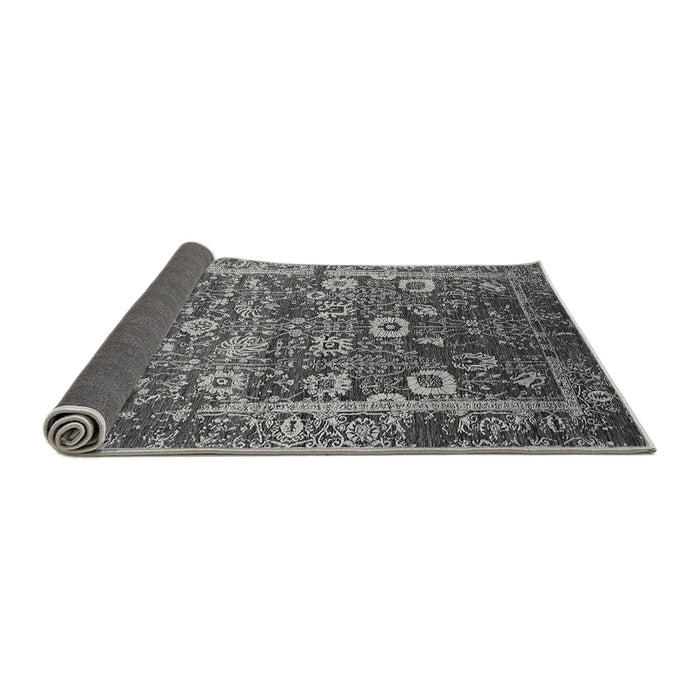 Sideview of Oriental Gray Industrial Rug, urb2573gry