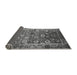 Sideview of Oriental Gray Industrial Rug, urb2573gry