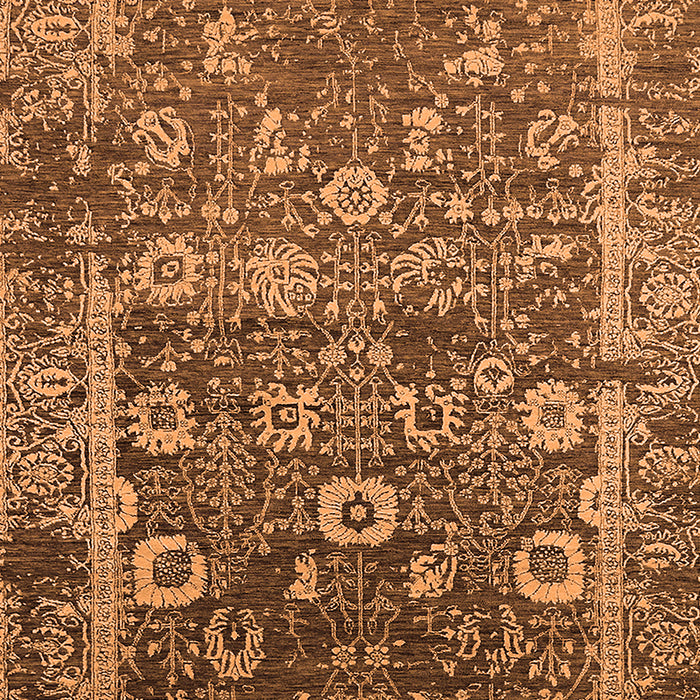 Oriental Orange Industrial Rug, urb2573org